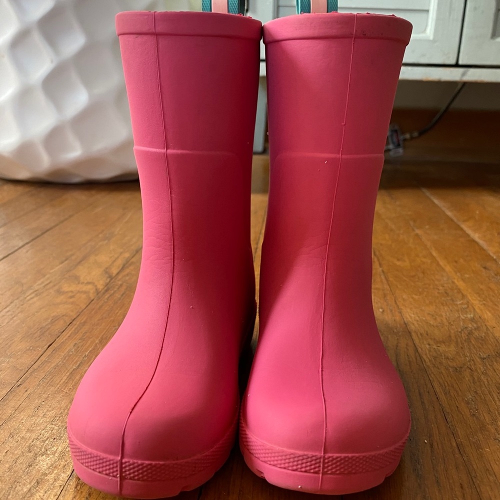 Toddler totes cirrus Charley rain boots size 5/6